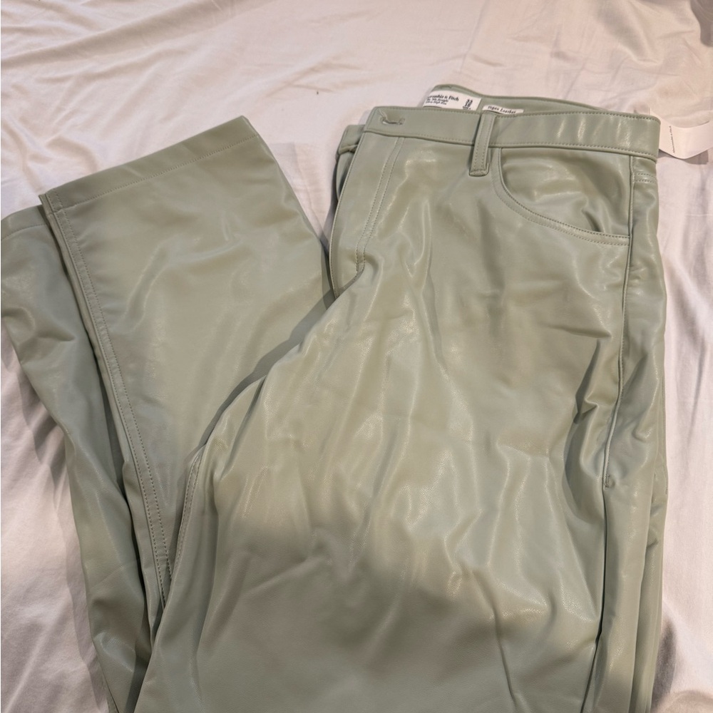 Abercrombie leather pants